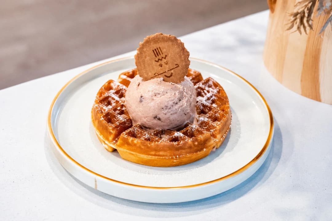 Freshly prepared Sweet Crepes and Waffle flavors available at our Sandy Springs boutique